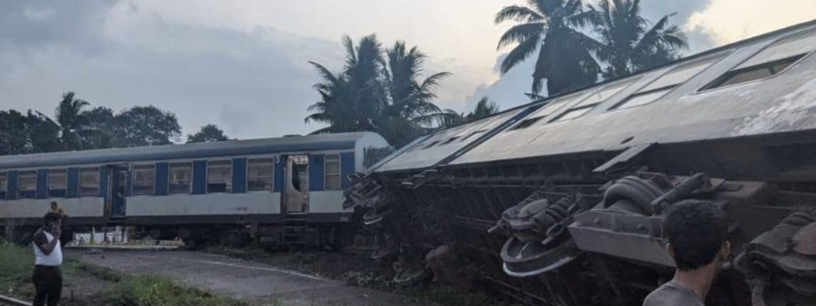 Wanawasala Derailment Damage Assessment Underway